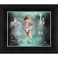 Sabrina Ionescu New York Liberty Facsimile Signature Framed 16" x 20" Stars of the Game Collage