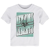 T-shirt blanc pour tout-petits de l'équipe New York Liberty