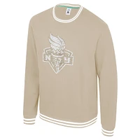 Unisex Stadium Essentials  Tan New York Liberty Club Level Chenille Pullover Sweatshirt