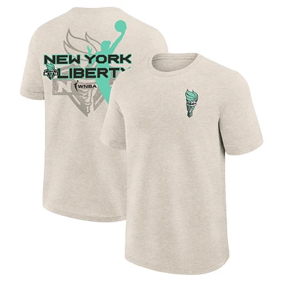 Unisex Fanatics Natural New York Liberty WNBA Team Elite T-Shirt