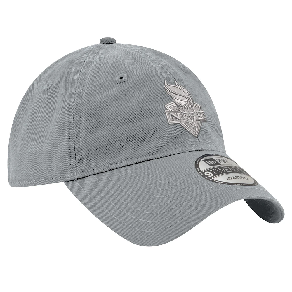 Casquette ajustable unisexe New Era grise New York Liberty Core 9TWENTY