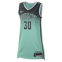 Maillot de joueur unisexe Nike Breanna Stewart Mint New York Liberty Rebel Edition