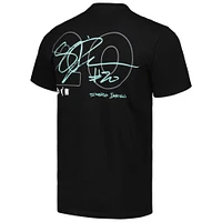 Unisex round21 Sabrina Ionescu Black New York Liberty Player Signature Name & Number T-Shirt