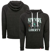 Sweat à capuche unisexe Sportiqe noir New York Liberty 2024 WNBA Finals Champions Olsen Tri-Blend