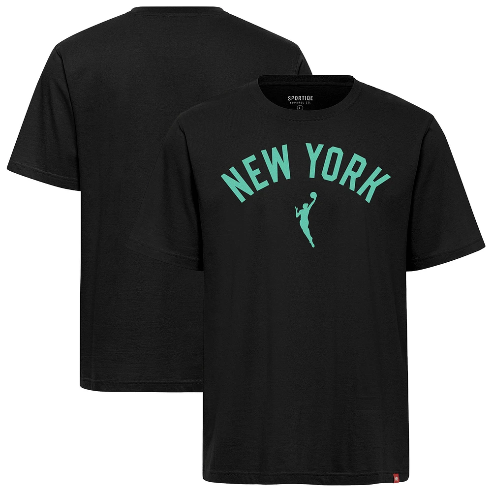 Unisex Sportiqe Black New York Liberty Duke Premium T-Shirt