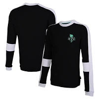 Unisex Stadium Essentials Black New York Liberty Half Time Pullover Sweatshirt