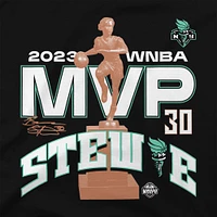 T-shirt unisexe Stadium Essentials Breanna Stewart noir New York Liberty 2023 WNBA MVP