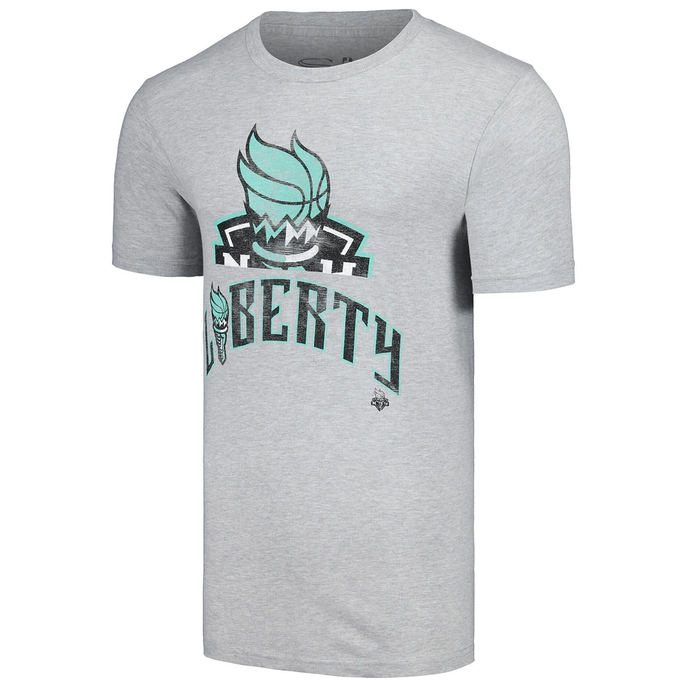 T-shirt unisexe Stadium Essentials gris chiné New York Liberty Hometown