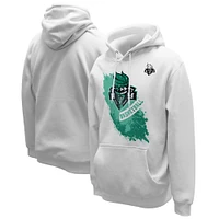 Unisex Stadium Essentials White New York Liberty Splashed Pullover Hoodie