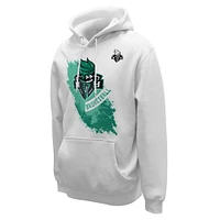 Unisex Stadium Essentials White New York Liberty Splashed Pullover Hoodie