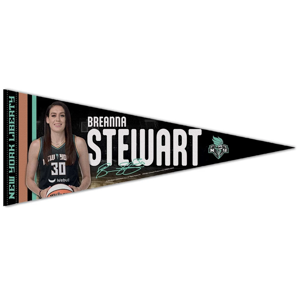 Fanion de qualité supérieure WinCraft Breanna Stewart New York Liberty 12" x 30"