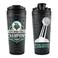 WinCraft New York Liberty 2024 WNBA Finals Champions 26oz. 4D Stainless Steel Ice Shaker Bottle