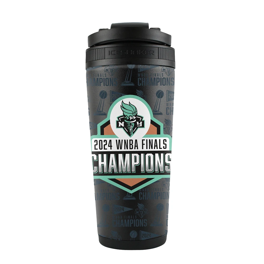 WinCraft New York Liberty 2024 WNBA Finals Champions 26oz. 4D Stainless Steel Ice Shaker Bottle