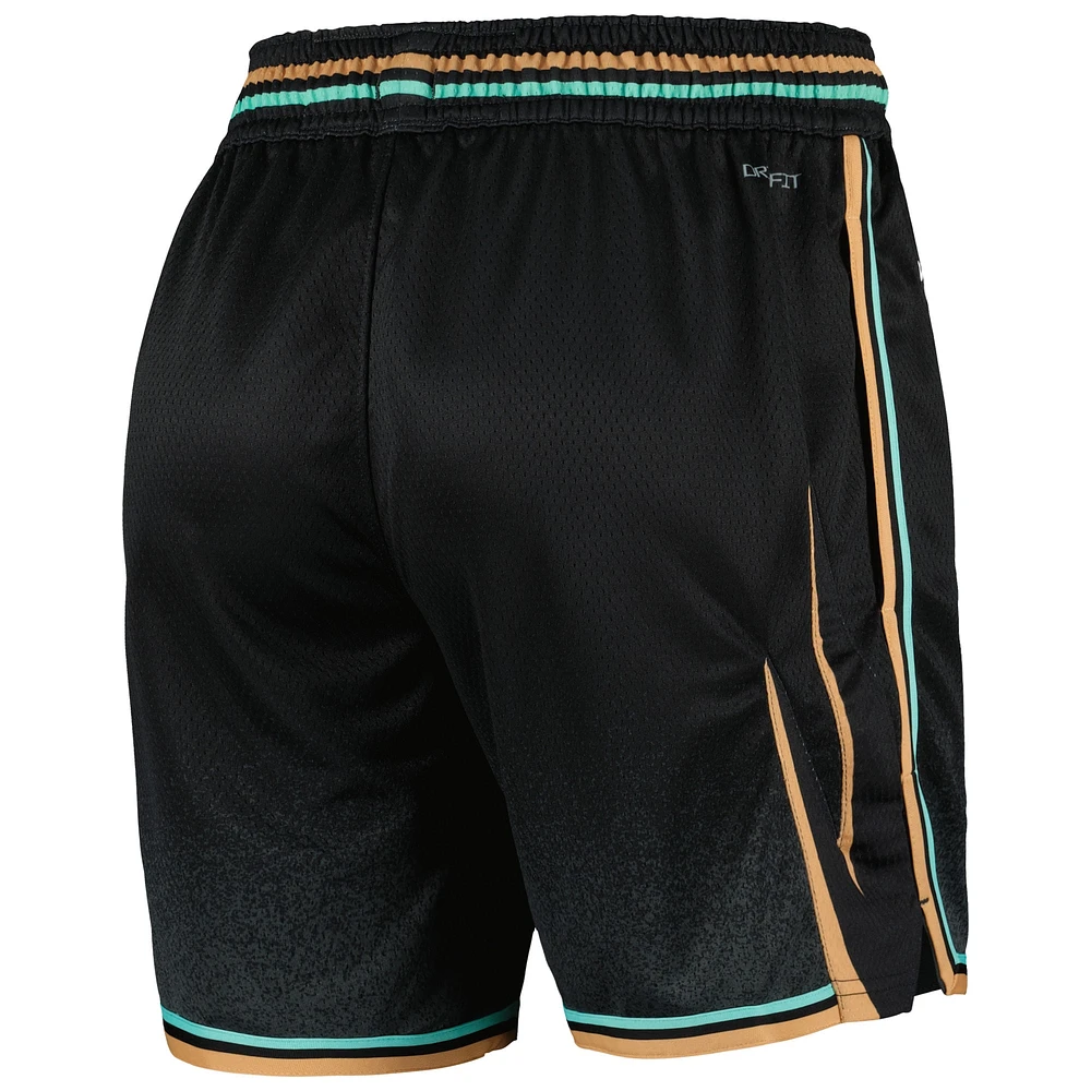 Women's Nike Black New York Liberty On-Court Victory Performance Shorts