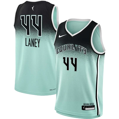 Youth Nike Betnijah Laney Mint New York Liberty 2023 Rebel Edition Victory Player Jersey