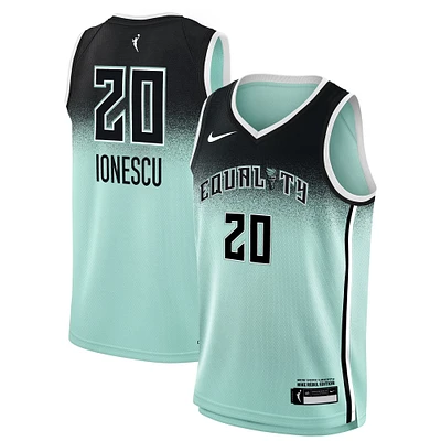 Youth Nike Sabrina Ionescu Mint New York Liberty 2023 Rebel Edition Victory Player Jersey
