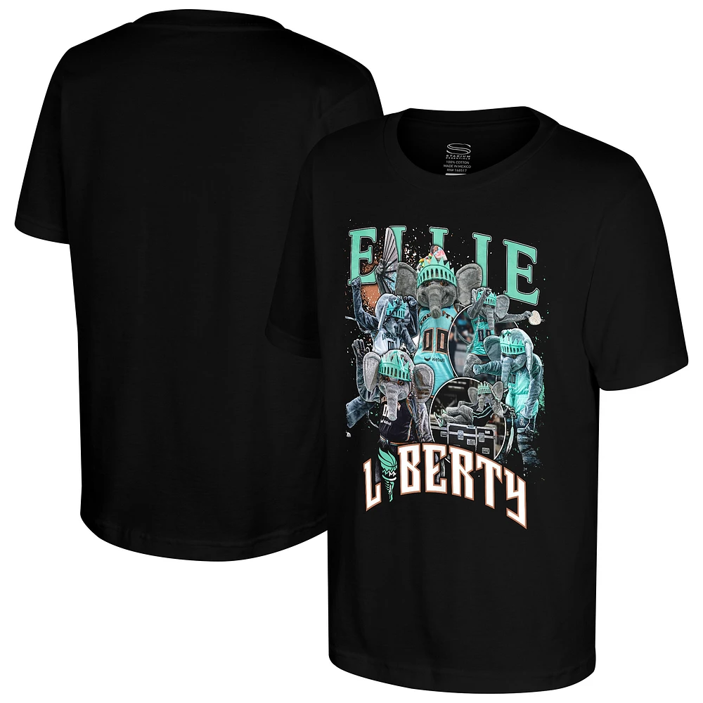 T-shirt noir Youth Stadium Essentials New York Liberty Ellie Crossroads