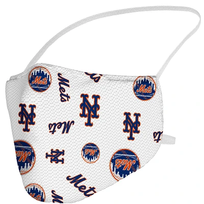 Adult Fanatics New York Mets Couvre-visage avec logo intégral