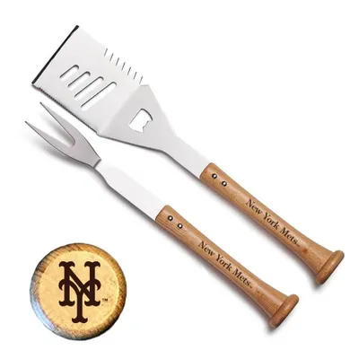 New York Mets Baseball BBQ Turn Two Combo Set