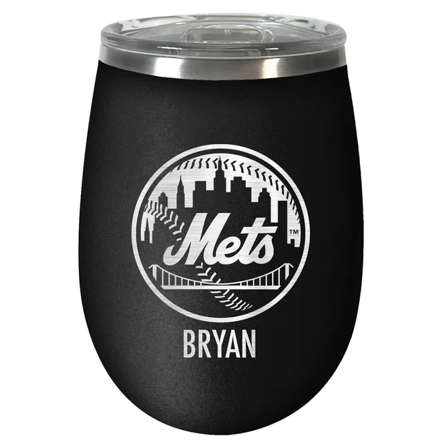 Lids New York Jets 12oz. Personalized Stealth Wine Tumbler - Black