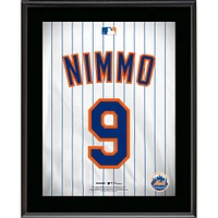 Brandon Nimmo New York Mets 10.5" x 13" Jersey Number Sublimated Player Plaque