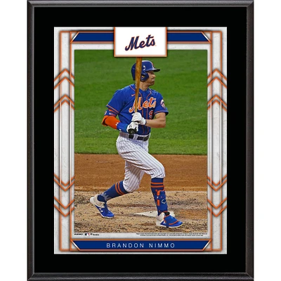 Brandon Nimmo New York Mets 10.5'' x 13'' Sublimated Player Name Plaque