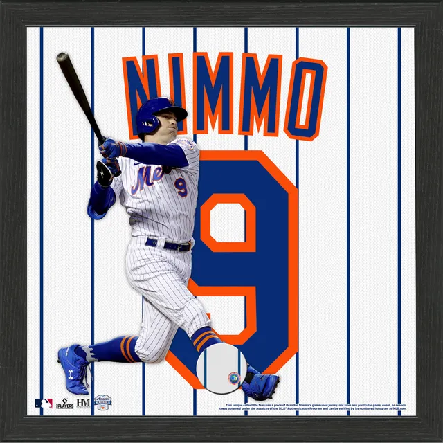 Brandon Nimmo New York Mets Fanatics Authentic Autographed Black