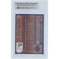 Darryl Strawberry New York Mets Autographed 1984 Topps #182 Beckett Fanatics Witnessed Authenticated Rookie Card 