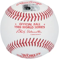 Darryl Strawberry New York Mets Autographed 1986 World Series Logo Baseball with "86 WS Champs" Inscription