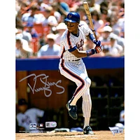 Darryl Strawberry New York Mets Autographed 8" x 10" Slugging Photograph
