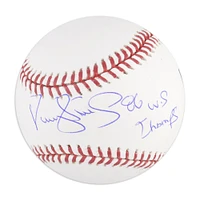 Darryl Strawberry New York Mets Autographed Baseball with "86 WS Champs" Inscription