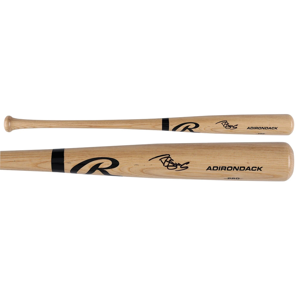 Darryl Strawberry New York Mets Autographed Blonde Rawlings Pro Bat