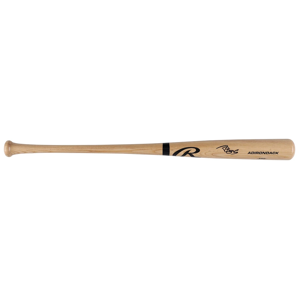 Darryl Strawberry New York Mets Autographed Blonde Rawlings Pro Bat