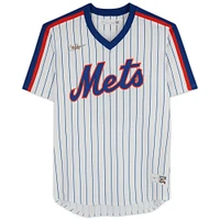 Darryl Strawberry New York Mets Autographed White Nike Cooperstown Collection Replica Jersey with "86 WS Champs" Inscription