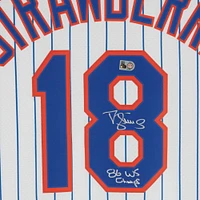 Darryl Strawberry New York Mets Autographed White Nike Cooperstown Collection Replica Jersey with "86 WS Champs" Inscription