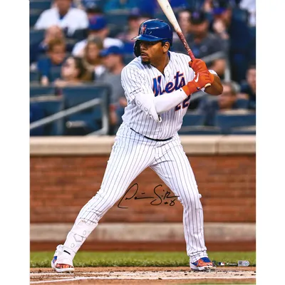 Autographed New York Mets Darryl Strawberry Fanatics Authentic 16 x 20  Hitting Photograph