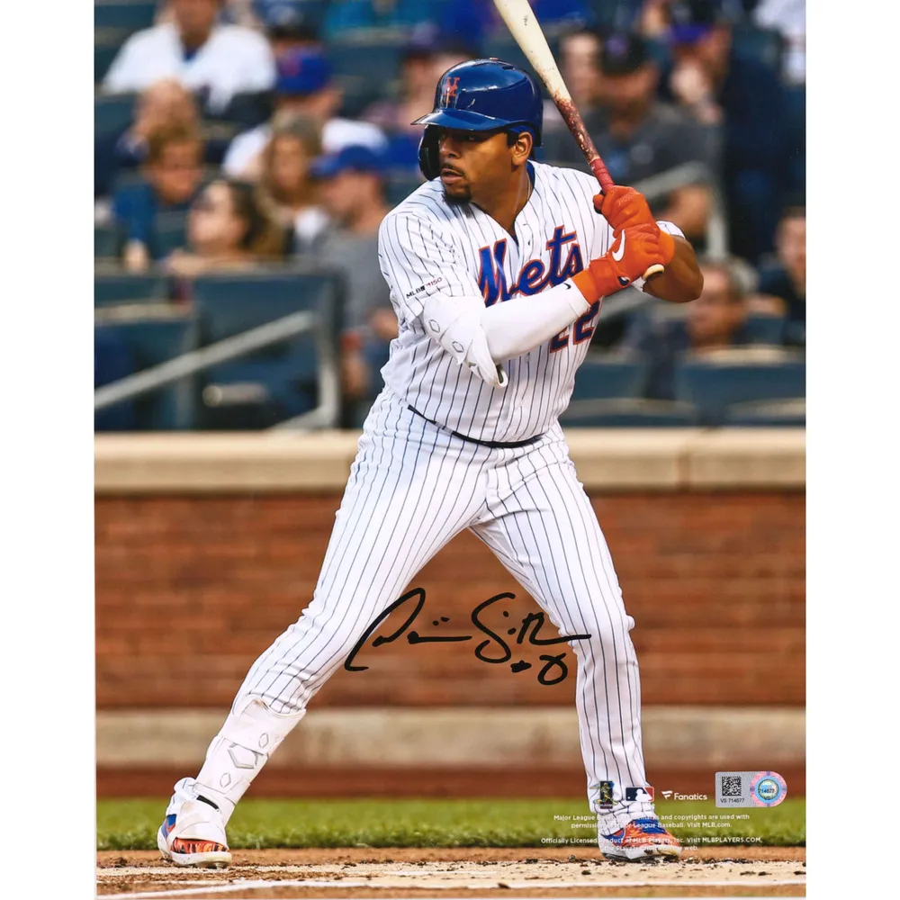 Dominic Smith New York Mets Fanatics Authentic Autographed White