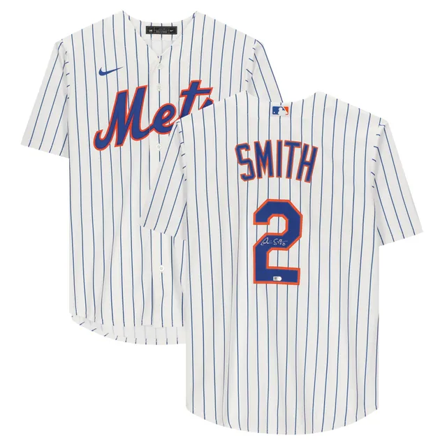 Dominic Smith New York Mets Fanatics Authentic Autographed Blue