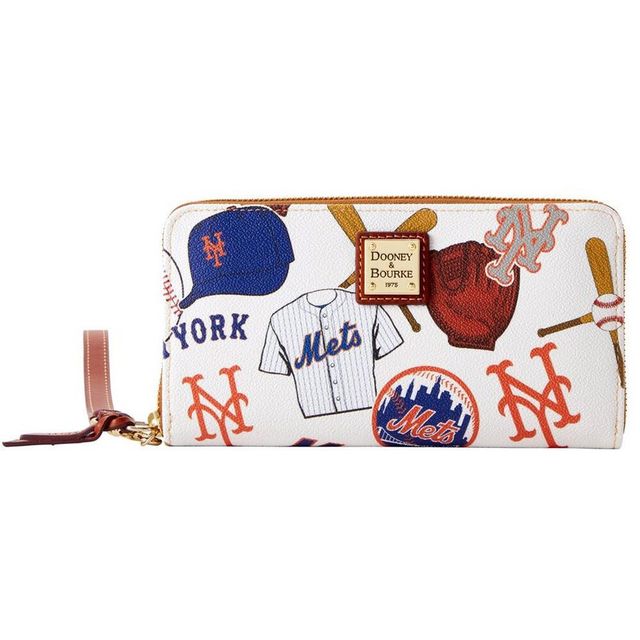 Lids New York Mets Dooney & Bourke Signature Domed Zip Satchel