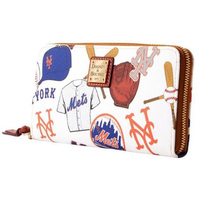 Lids New York Mets Dooney & Bourke Signature Domed Zip Satchel Purse