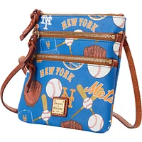 Dooney & Bourke New York Mets Game Day Triple Zip Crossbody Purse