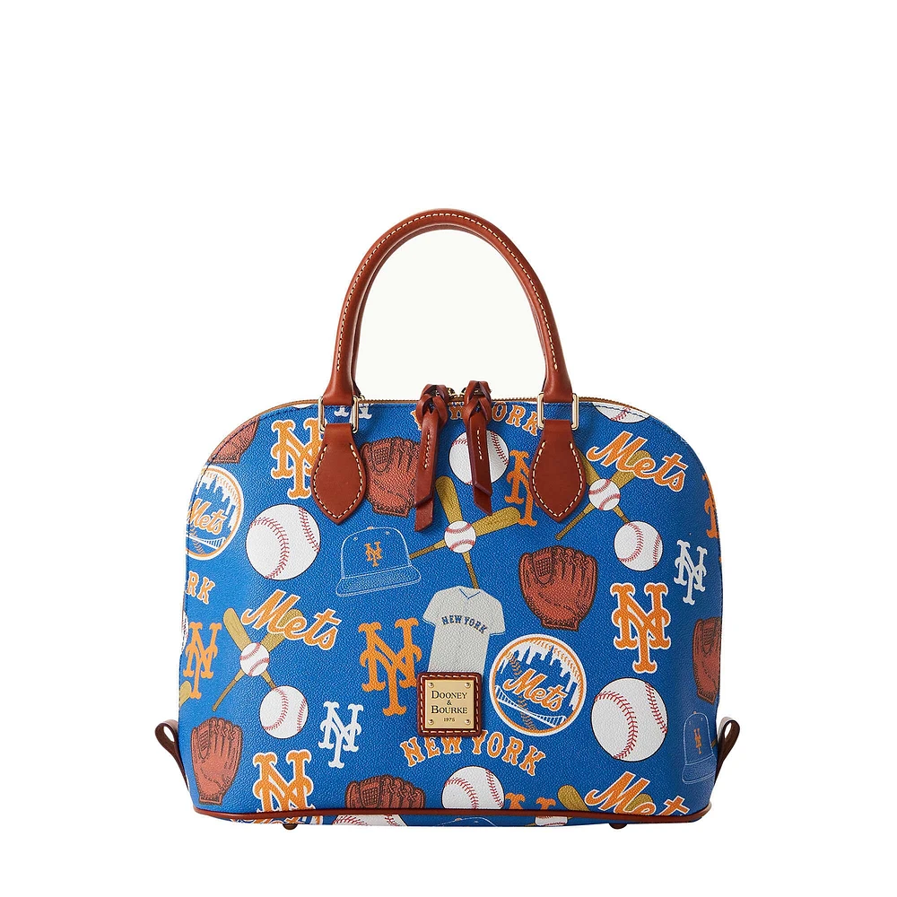 Dooney & Bourke New York Mets Game Day Zip Zip Satchel