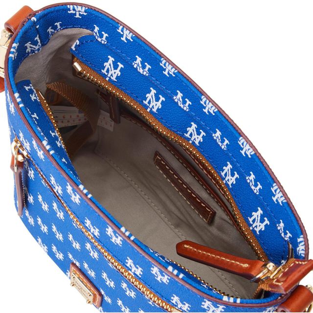 Dooney & Bourke New York Mets Signature petit sac à bandoulière zippé