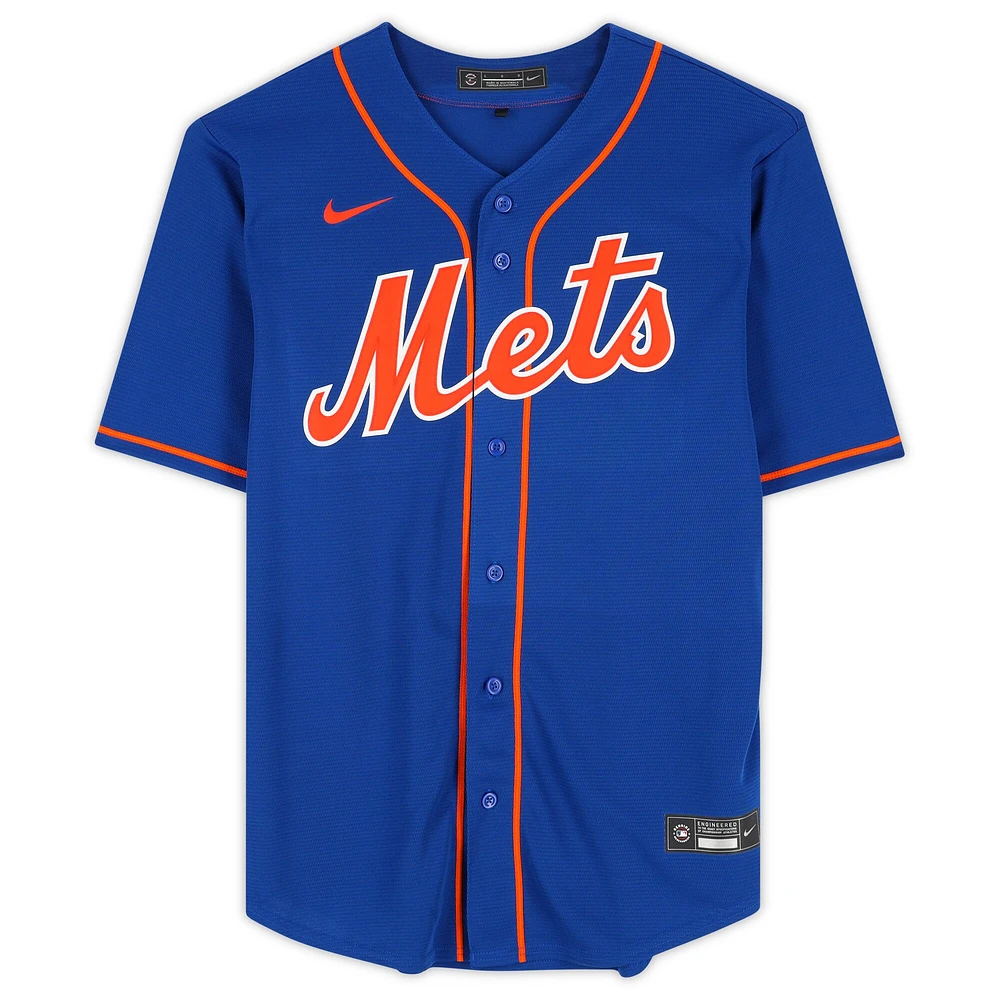 Francisco Alvarez New York Mets Autographed Nike Replica Jersey