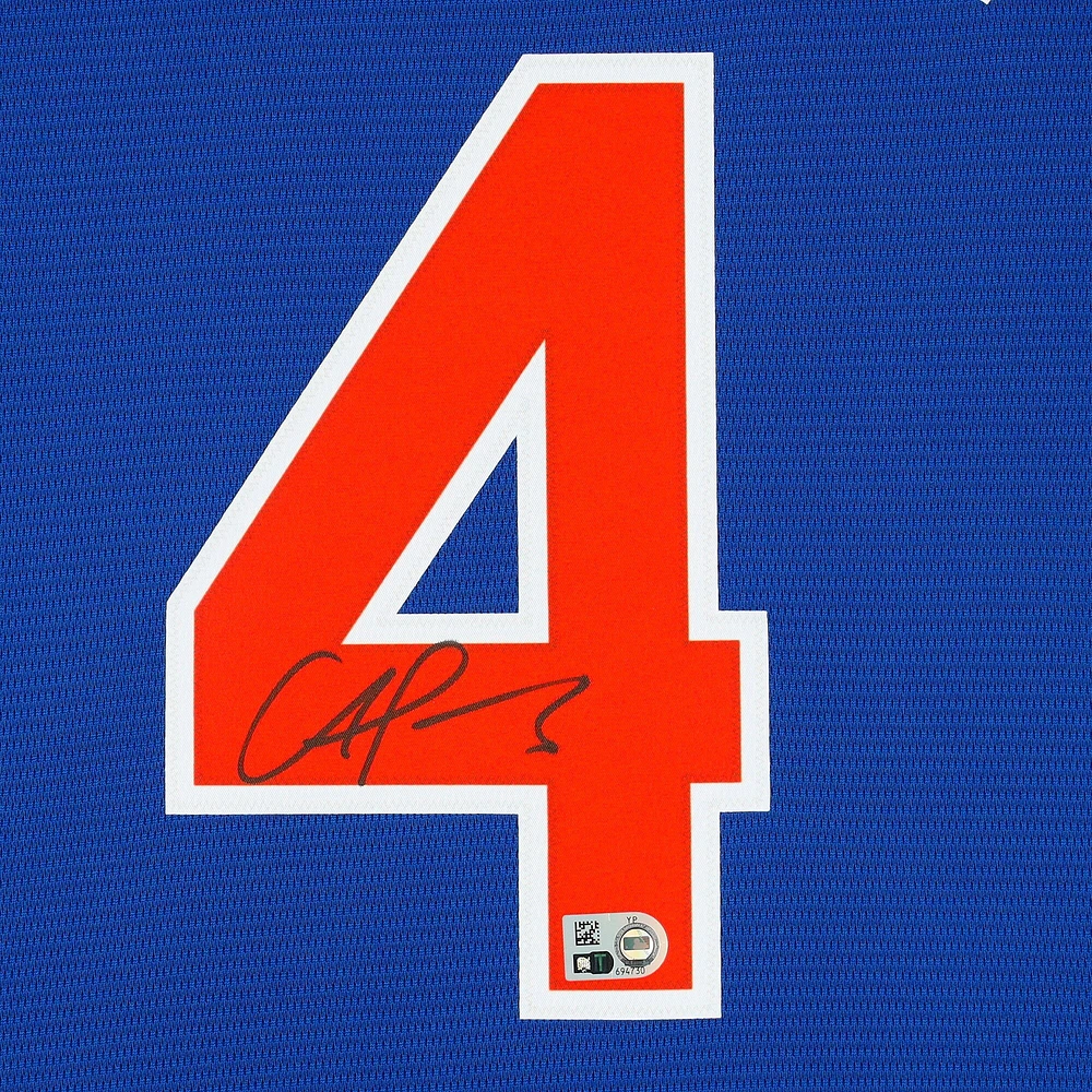 Francisco Alvarez New York Mets Autographed Nike Replica Jersey