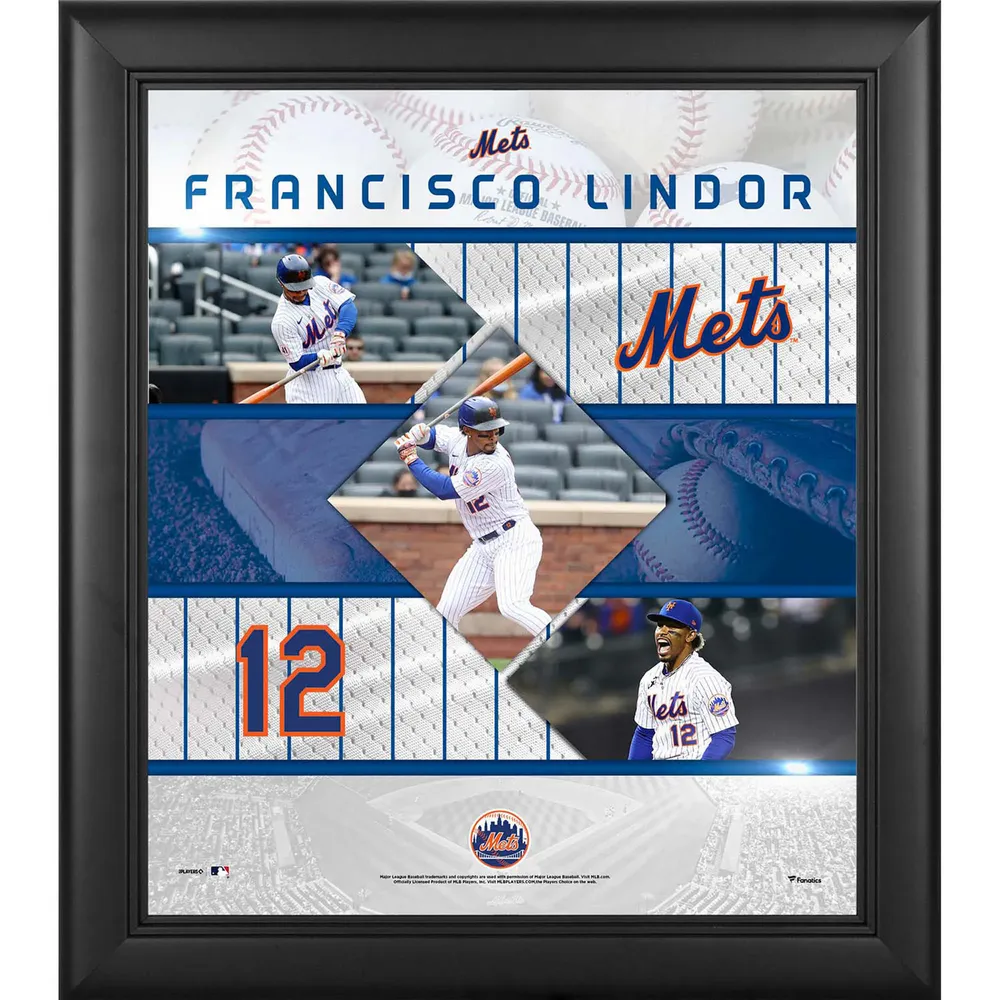 Francisco Lindor Men's Authentic New York Mets Gray Road Jersey - New York  Store