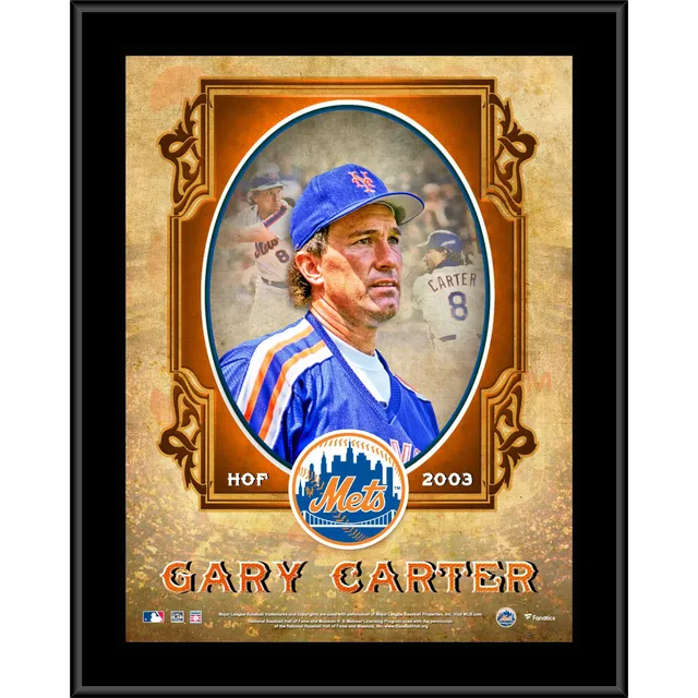 Lids Gary Carter New York Mets Fanatics Authentic 10.5 x 13 Hall of Fame  Sublimated Plaque