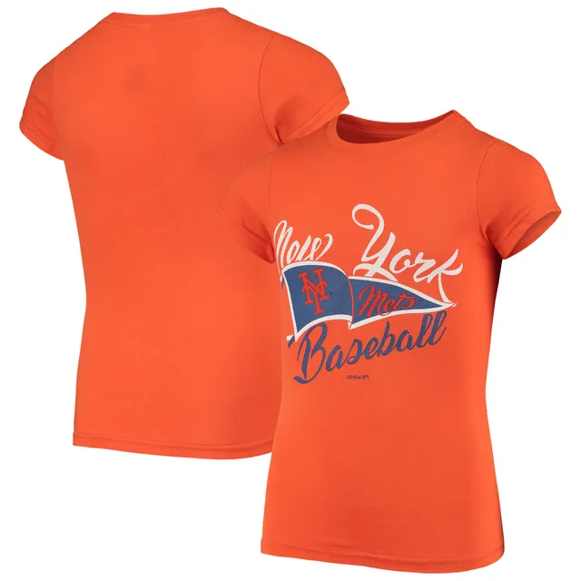 Lids New York Mets Tiny Turnip Youth Baseball Babes T-Shirt