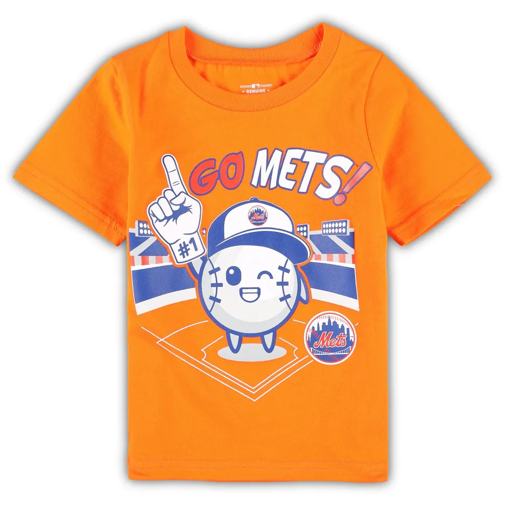Lids New York Mets Infant Ball Boy T-Shirt - Orange
