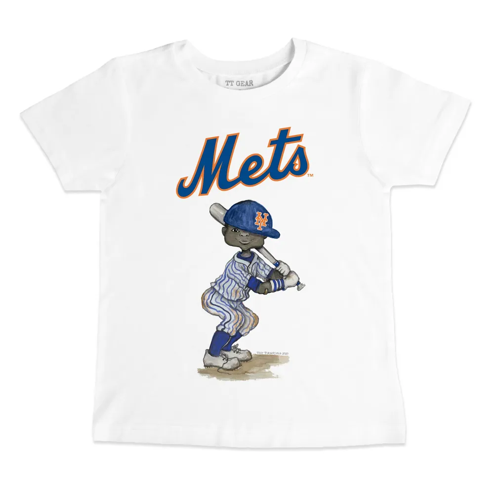 Lids New York Mets Tiny Turnip Infant Clemente T-Shirt - White